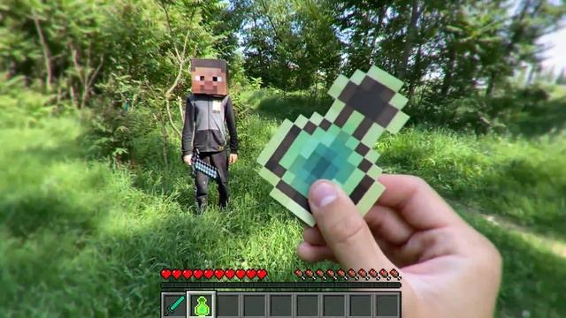 Minecraft In Real Life POV ⭐ Realistic Minecraft Vs Real Life Texture Pack Live Action POV