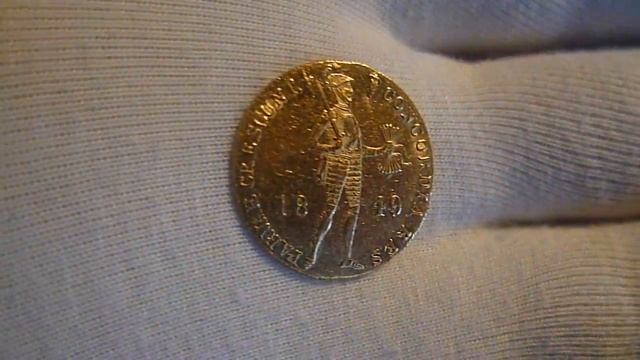 Дукат 1849г. Петербургский монетный двор смотреть онлайн