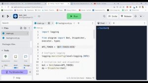 БЕСПЛАТНЫЙ ХОСТИНГ для TELEGRAM БОТА на PYTHON AIOGRAM | REPLIT