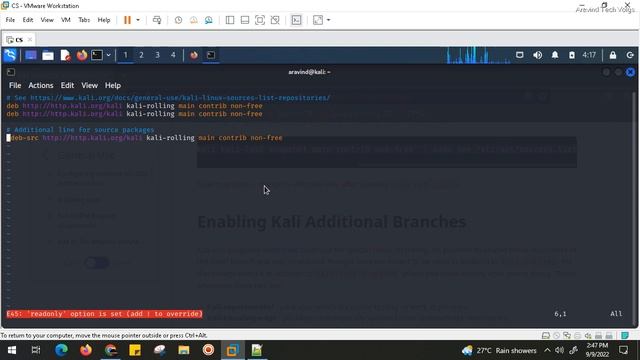 how to update Kali Linux and Fix update upgrade errors sources list repositories 2022.4 Kali Linux смотреть онлайн
