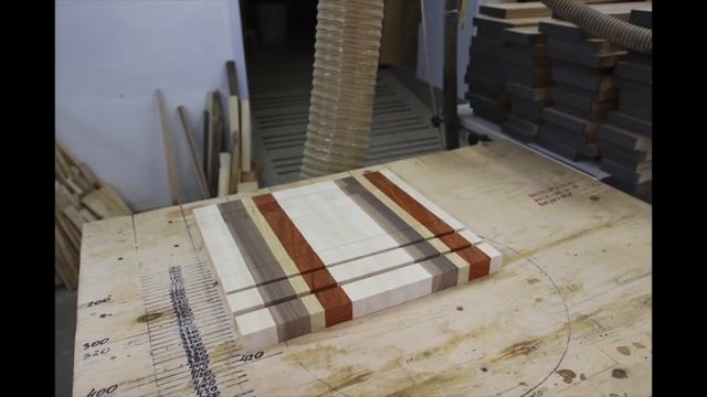 How to make an end grain cutting board. смотреть онлайн