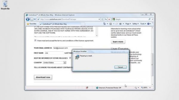 Downloading and Installing Centrafuse Auto