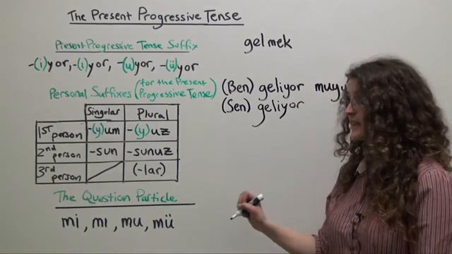 Turkish Grammar: Yes/No affirmative questions in the present progressive tense смотреть онлайн