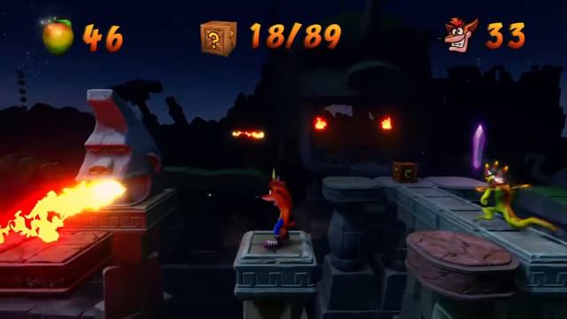 Crash Bandicoot: Cortex Strikes Back - 3: Kirik - Убегаем от медведя на медведе смотреть онлайн