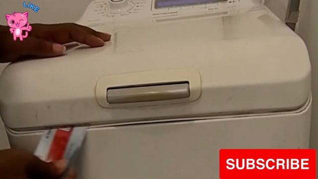 How to open stock door top load washing machine (Electrolux EWT Model) смотреть онлайн