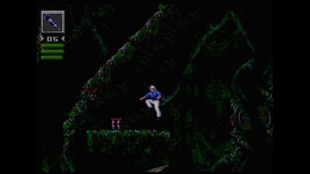 Sega Mega Drive 2 (Smd) 16-bit Jurassic Park Dr. Grant Stage 1 The Jungle / Джунгли