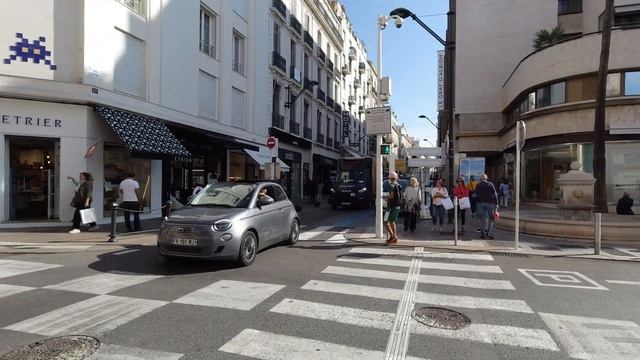 Cannes, France Walking Tour 4K. [October 2022]