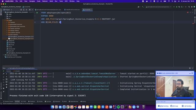 Spring Boot Projesini Docker Uygulaması Yapmak смотреть онлайн