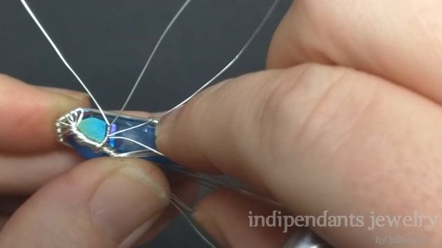 Crystal Point Tree of Life Wire Wrap Tutorial Using Top Drilled Titanium Aura Quartz | DIY Jewelry смотреть онлайн