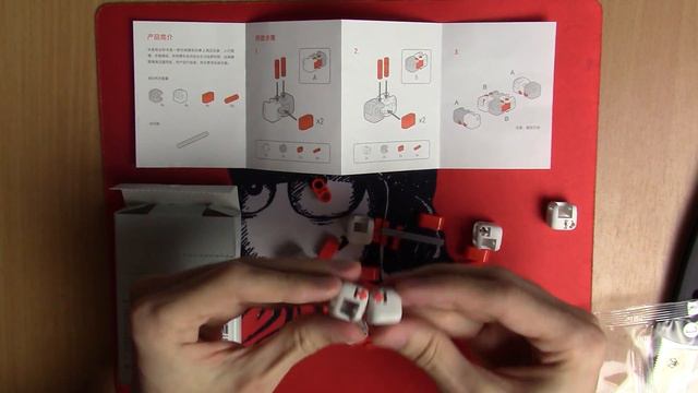 Fidget-кубик от XIAOMI! MITU bricks. Приколюшка за 3USD. смотреть онлайн