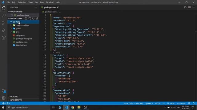 Files & Folder Structure in React Js | Explain Every File & Folders смотреть онлайн