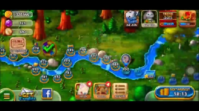 SOLITAIRE GAME| SOLITAIRE GRAND HARVEST - REVIEW GAMEPLAY LEVEL 987- 991 смотреть онлайн