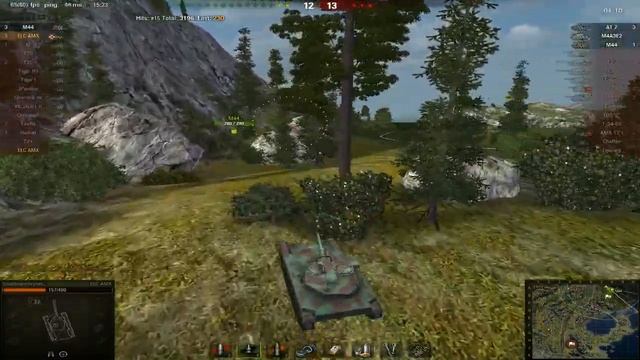 WOT IN GREEK -GUEST Snabbogonbrynet - ELC AMX - WN8 46 853 смотреть онлайн