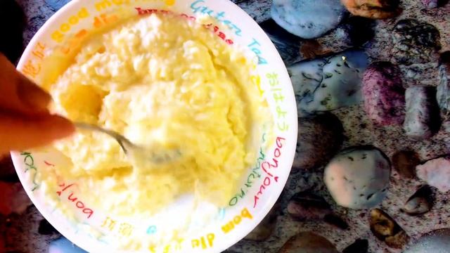 Пирог яблочно-творожный из слоёного теста. смотреть онлайн