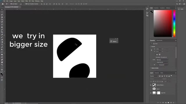 Convert Raster To Vector With One Click - Photoshop Tutorial