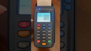 Работа с терминалом. Безналичная оплата.