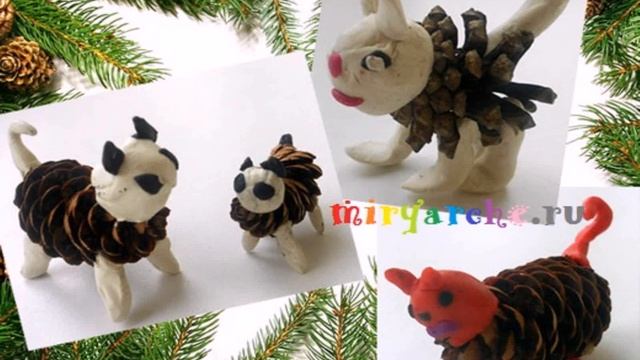 Поделки Из Еловых Шишек смотреть онлайн