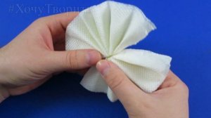 Гвоздика из салфеток своими руками ? Цветы из бумаги