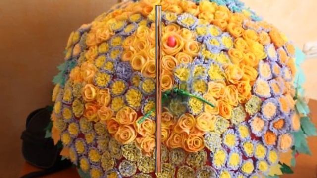 Зонтик для костюма Золотая Осень Красота смотреть онлайн