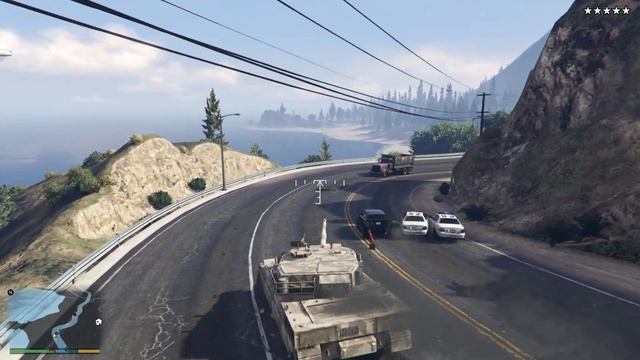 GTA 5 - Простой способ угнать танк и сохранить смотреть онлайн