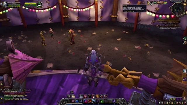 How to Get 10% XP Buff - World Of Warcraft Darkmoon faire - WHEE! смотреть онлайн