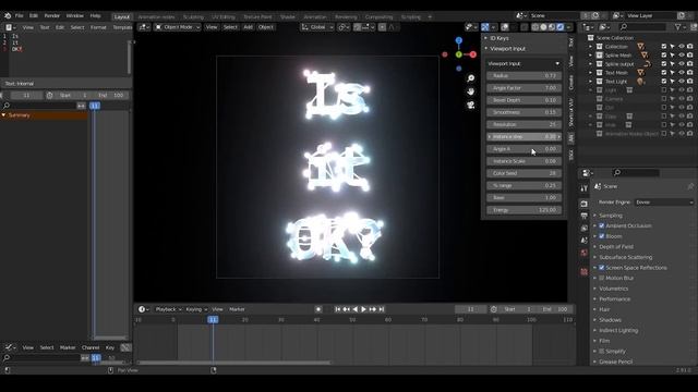 [Demo] Christmas Light Ver.2 - blender animation nodes; noding-product смотреть онлайн