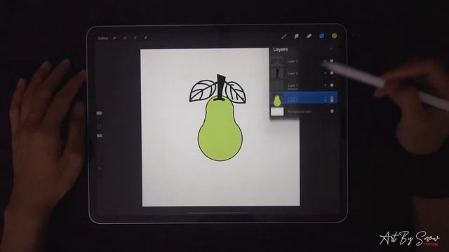 ?Pear - Drawing with iPad Pro - Art By Snow смотреть онлайн