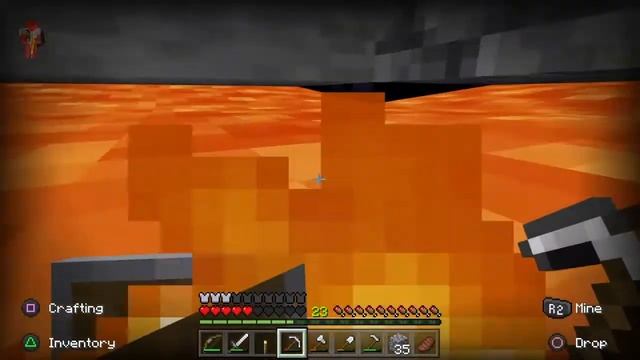 Never mine the block ur standing on in minecraft смотреть онлайн