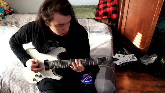 Unboxing a Schecter Demon-7 Seven String Guitar!! смотреть онлайн