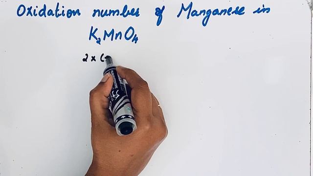 Calculate the OXIDATION NUMBER of Manganese (Mn) in K2MnO4 смотреть онлайн