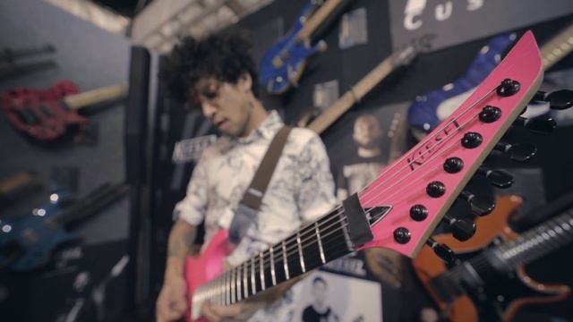 Marc Okubo Performs "Entry Level Exit Wounds" with Signature Kiesel MO7X смотреть онлайн