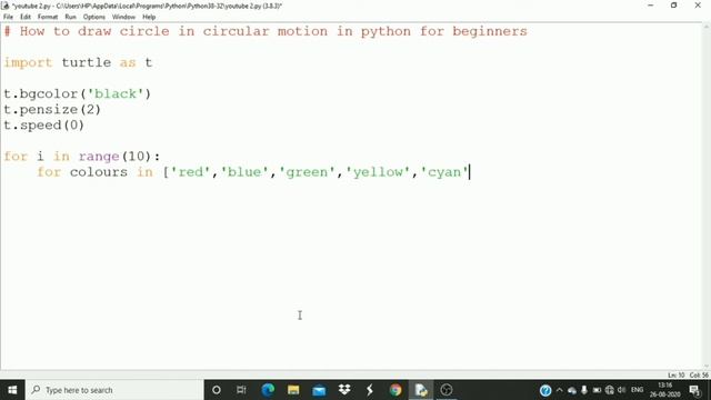 How to Draw Spirograph in Python In Most Easy Steps | For Beginners | Anmol Agrawal смотреть онлайн