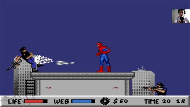 Паучок в беде - Spider Man Vs The Kingpin (SEGA прохождение)