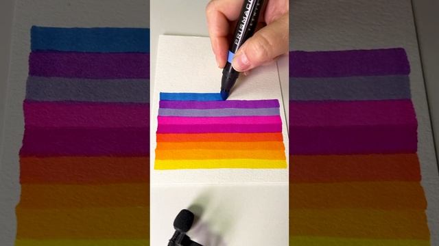 Steady hand markers #artist #painting #satisfying #art смотреть онлайн