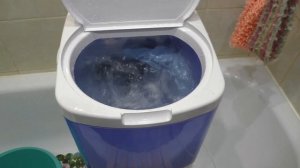 Стиральная машина Принцесса Волтера тестовая стирка