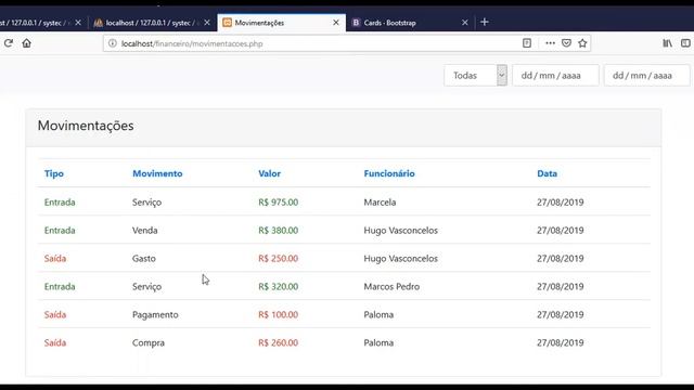 Controle Financeiro com PHP7 - Aula 01 - Sistema com PHP7 e Mysqli смотреть онлайн