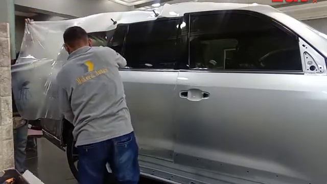 toyota land cruiser 2021 ppf installation in back fender right side смотреть онлайн