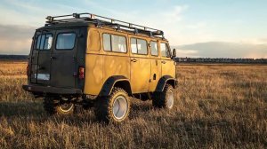 Буханка на шинах низкого давления