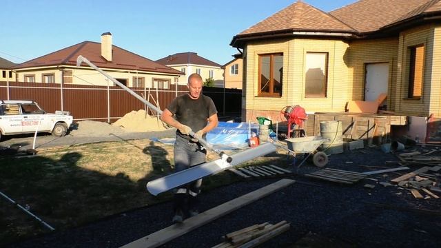 КАК сделать Х-образное МОНОЛИТНОЕ бетонное КРЫЛЬЦО с ДВУМЯ заходами на СТОЛБАХ. Подробно и ПОЭТАПНО смотреть онлайн