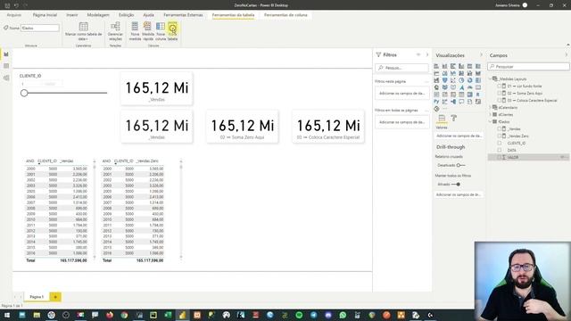 CARTÃO COM VALOR DA MEDIDA EM BRANCO (BLANK) NO POWER BI смотреть онлайн