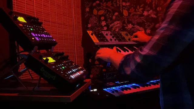 DAWless Dungeon Synth Jam - Digitakt, Digitone, Moog Grandmother смотреть онлайн