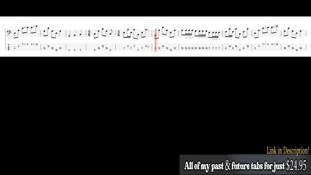 (Anesthesia) Pulling Teeth Bass Tab & Notation-Cliff Burton!! Metallica!! смотреть онлайн
