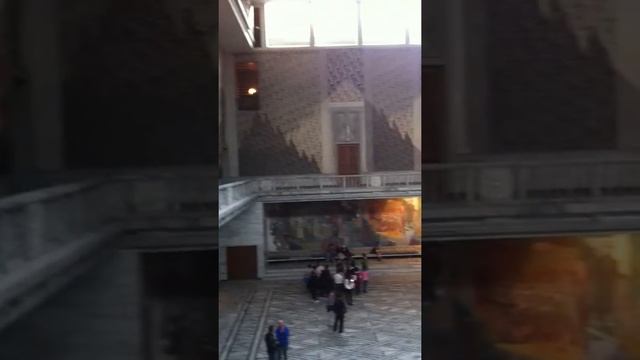 Осло, ратуша, зал награждения нобелевских лауреатов смотреть онлайн