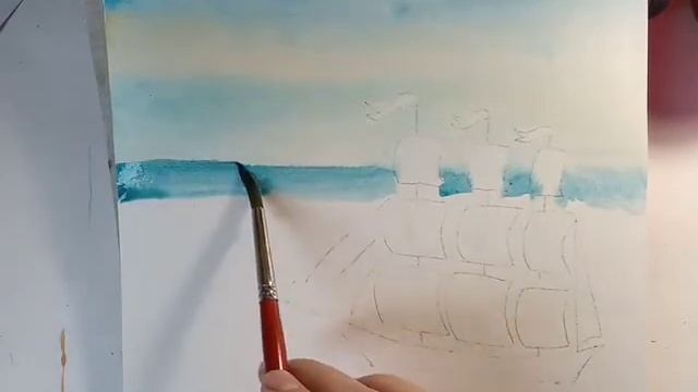 Видео урок "Парусник" смотреть онлайн