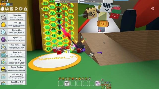 How To Royal Jelly Cheap Mythics (Bee Swarm Simulator) смотреть онлайн