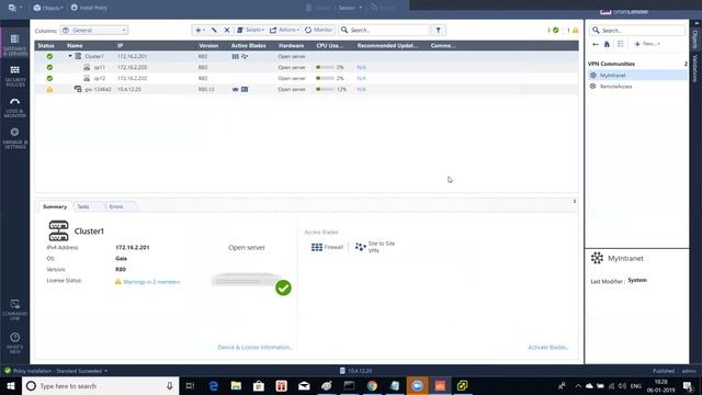Checkpoint R80.10 Clustering -Load Balancing and HA Theory and Lab смотреть онлайн