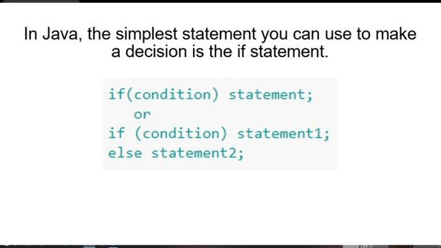 Conditional and Relational Operators in Java смотреть онлайн