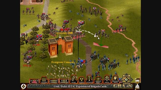 Let's Play Sid Meier's Gettysburg! - CSA V - Cemetery Hill: The High Ground смотреть онлайн