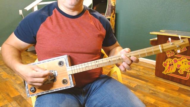 How To Play "About A Girl," by Nirvana, On a Cigar Box Guitar. A CBG Lesson/Tutorial. смотреть онлайн