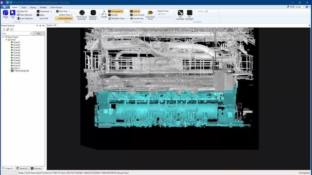 Kohera3D Spectrum Tutorial 1 - Software for isolation and classification of 3D point cloud data. смотреть онлайн